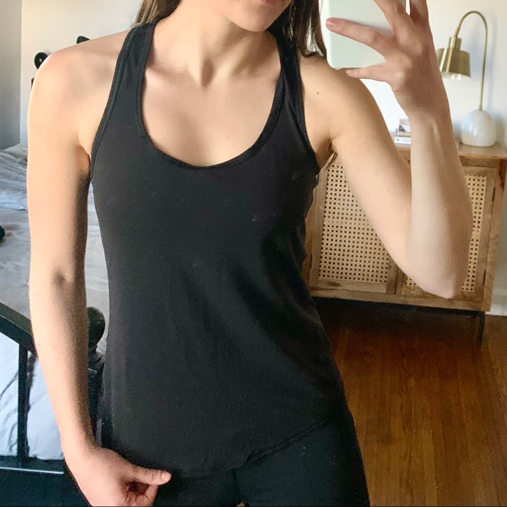 Athleta Black Workout Tank Size S Closet Staple!